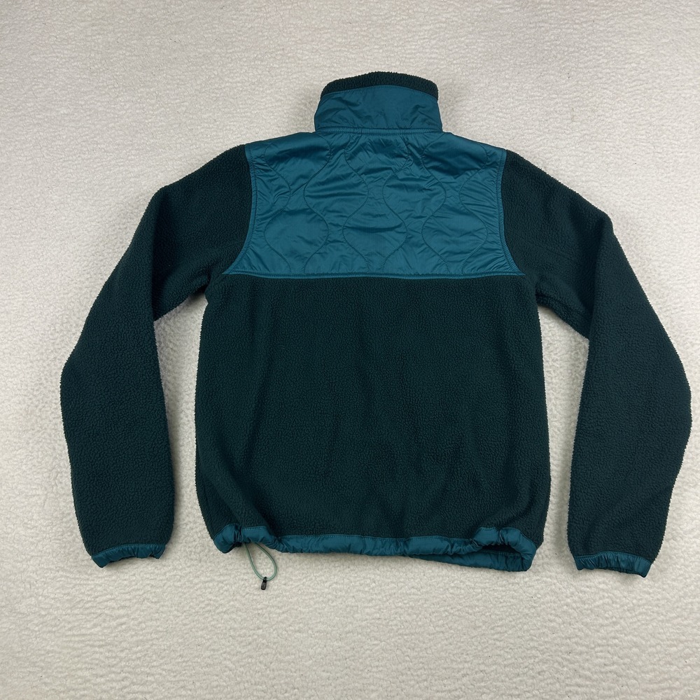 The North Face Jacket Womens XS Retro Pile Fleece Full Zip Outdoor‎ Green - Picture 2 of 16